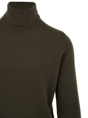 Maglione dolcevita Lana Cashmere FILIPPO DE LAURENTIIS Uomo - Verde