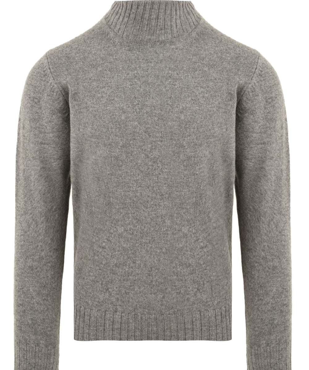 Maglione dolcevita Lana Cashmere FILIPPO DE LAURENTIIS Uomo - Grigio