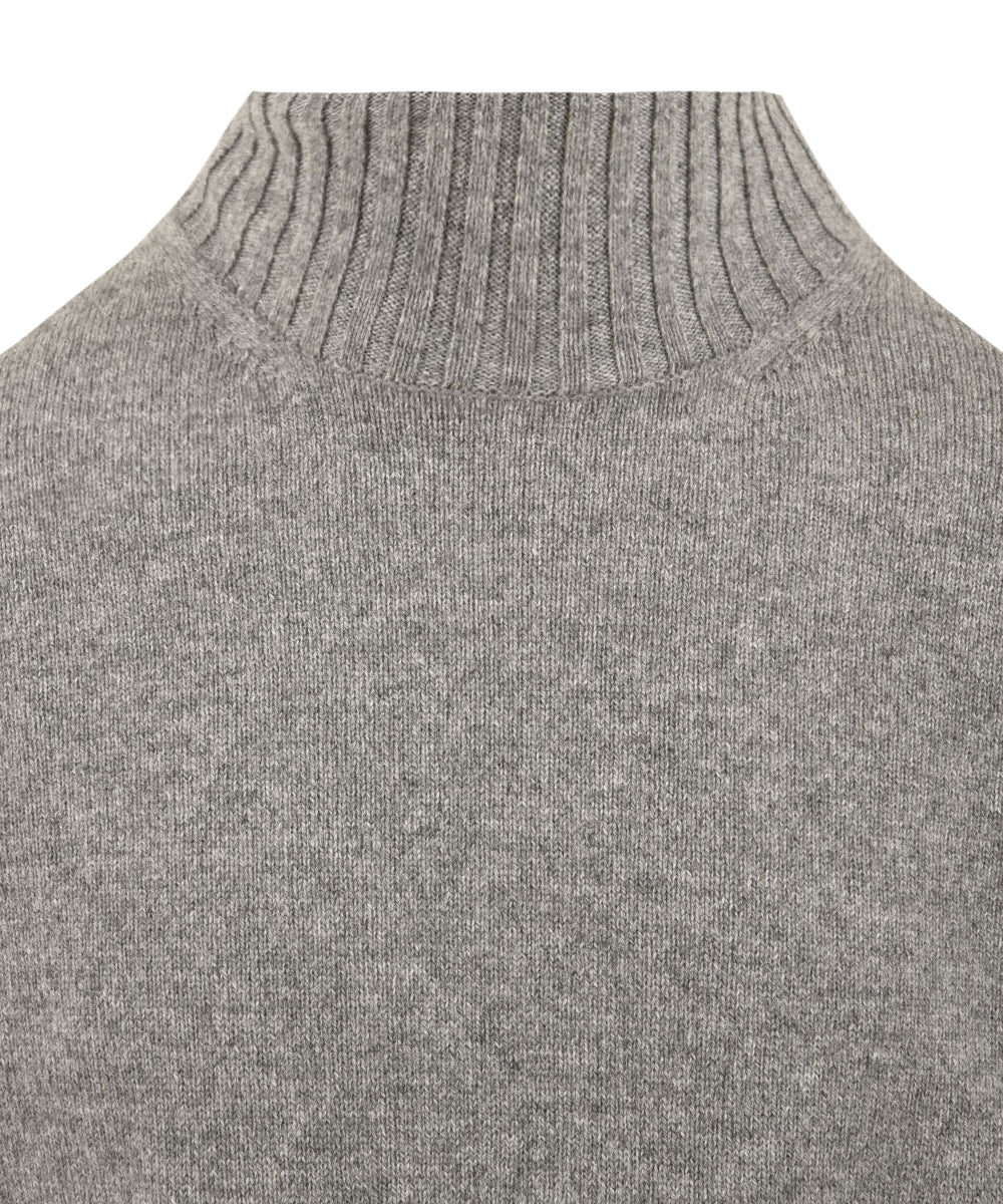 Maglione dolcevita Lana Cashmere FILIPPO DE LAURENTIIS Uomo - Grigio