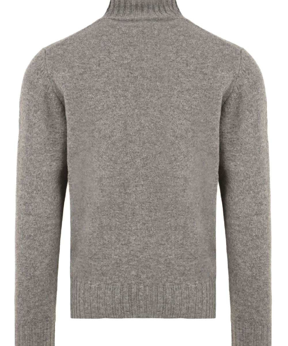 Maglione dolcevita Lana Cashmere FILIPPO DE LAURENTIIS Uomo - Grigio