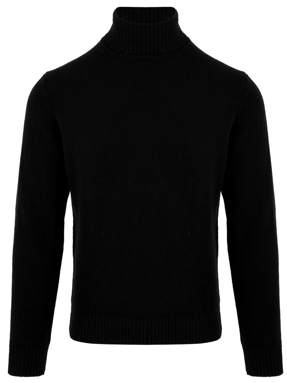 Maglione dolcevita Lana Cashmere FILIPPO DE LAURENTIIS Uomo - Nero