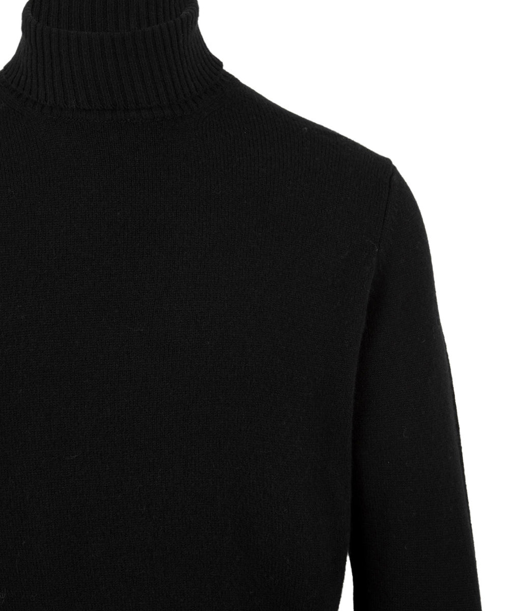 Maglione dolcevita Lana Cashmere FILIPPO DE LAURENTIIS Uomo - Nero