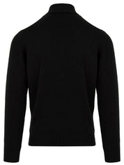 Maglione dolcevita Lana Cashmere FILIPPO DE LAURENTIIS Uomo - Nero