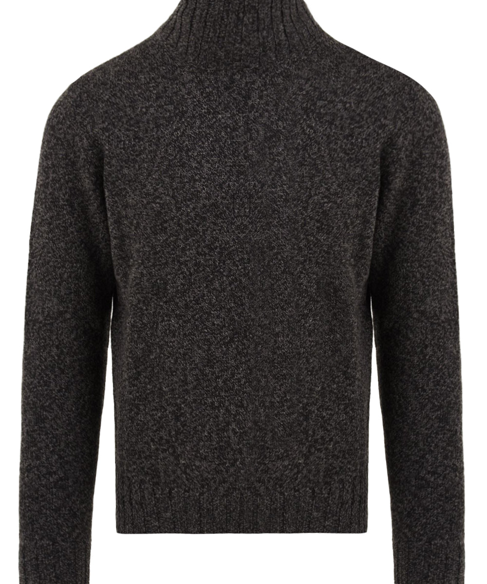 Maglione dolcevita in Merino Extrafine FILIPPO DE LAURENTIIS Uomo - Grigio