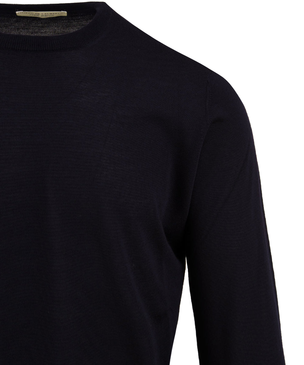 Maglione Girocollo manica lunga FILIPPO DE LAURENTIIS Uomo - Blue