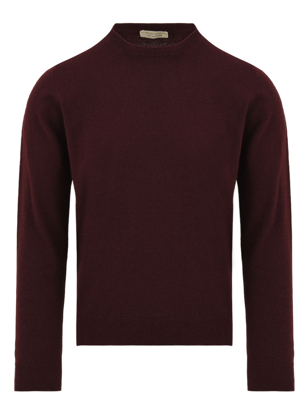Maglione Girocollo Lana e Cashmere FILIPPO DE LAURENTIIS Uomo - Rosso
