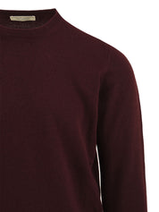 Maglione Girocollo Lana e Cashmere FILIPPO DE LAURENTIIS Uomo - Rosso