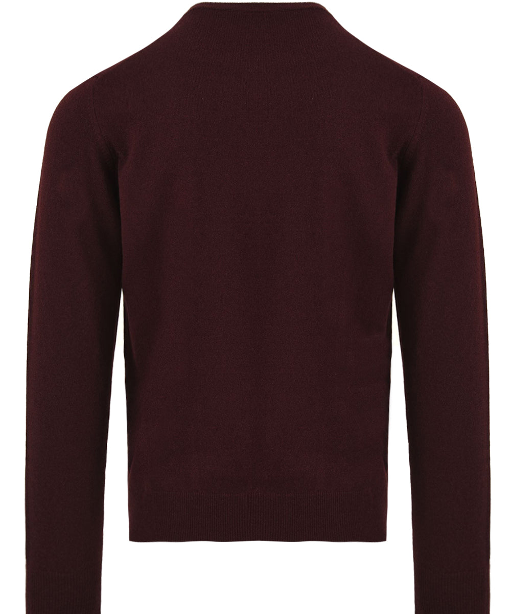 Maglione Girocollo Lana e Cashmere FILIPPO DE LAURENTIIS Uomo - Rosso