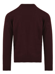 Maglione Girocollo Lana e Cashmere FILIPPO DE LAURENTIIS Uomo - Rosso