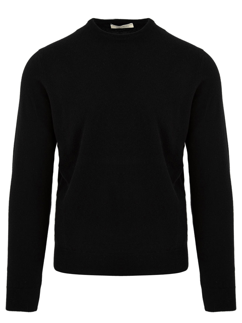 Maglione girocollo Lana Cashmere FILIPPO DE LAURENTIIS Uomo - Nero