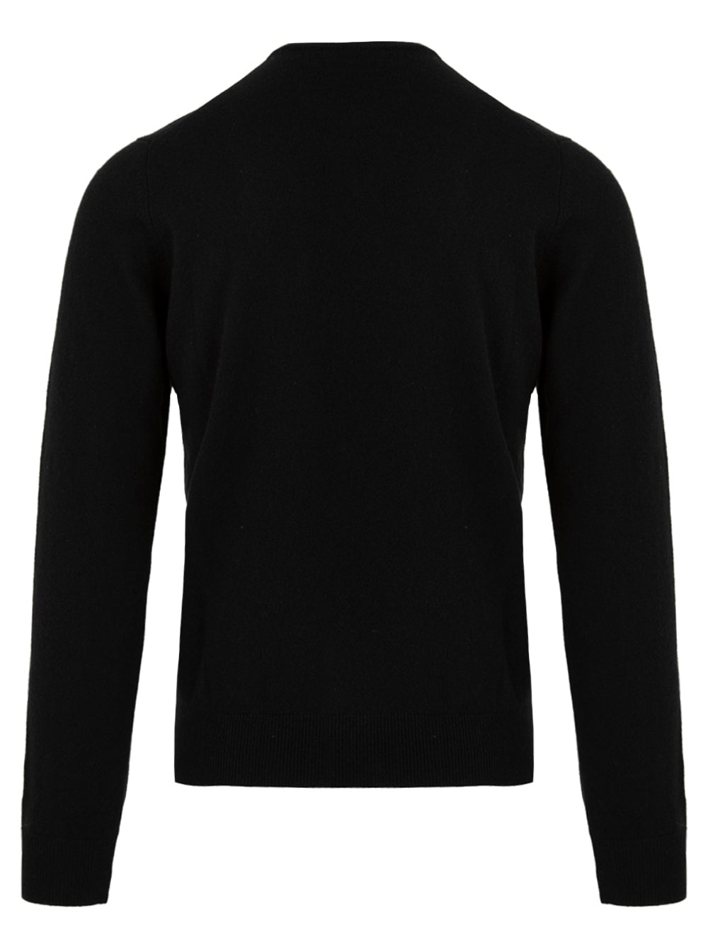 Maglione girocollo Lana Cashmere FILIPPO DE LAURENTIIS Uomo - Nero