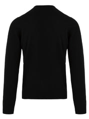 Maglione girocollo Lana Cashmere FILIPPO DE LAURENTIIS Uomo - Nero
