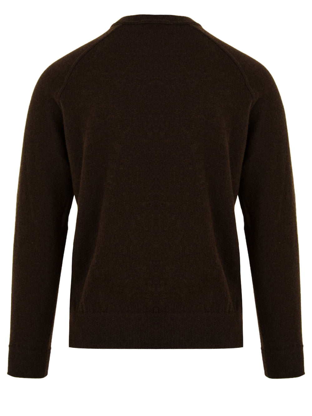 Maglione girocollo raglan Lana Cashmere FILIPPO DE LAURENTIIS Uomo - Marrone
