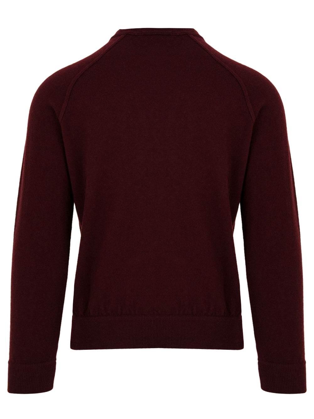 Maglione girocollo raglan Lana Cashmere FILIPPO DE LAURENTIIS Uomo - Rosso