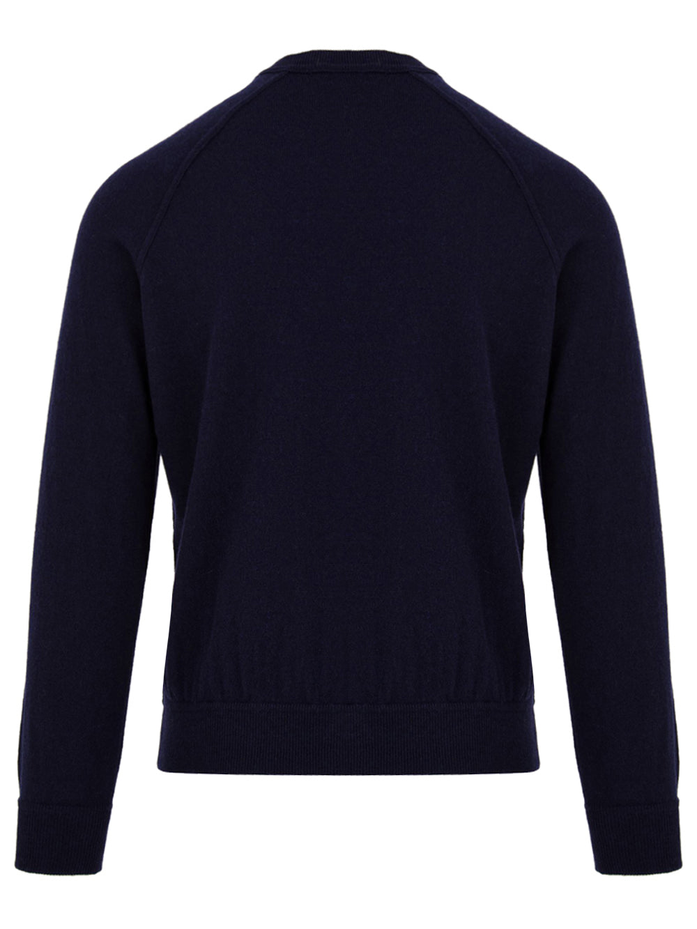 Maglione girocollo raglan Lana Cashmere FILIPPO DE LAURENTIIS Uomo - Blue