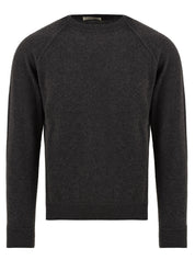 Maglione girocollo raglan Lana Cashmere FILIPPO DE LAURENTIIS Uomo - Grigio