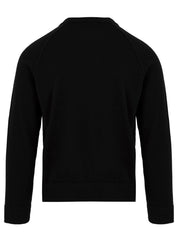 Maglione girocollo raglan Lana Cashmere FILIPPO DE LAURENTIIS Uomo - Nero