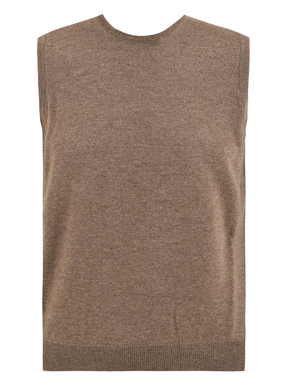 Maglione giromanica Lana Cashmere FILIPPO DE LAURENTIIS Uomo - Beige