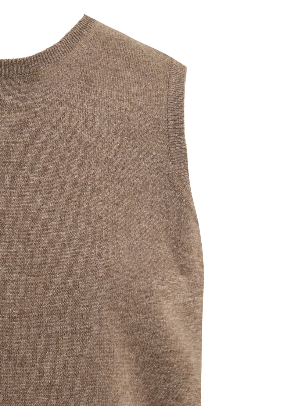 Maglione giromanica Lana Cashmere FILIPPO DE LAURENTIIS Uomo - Beige