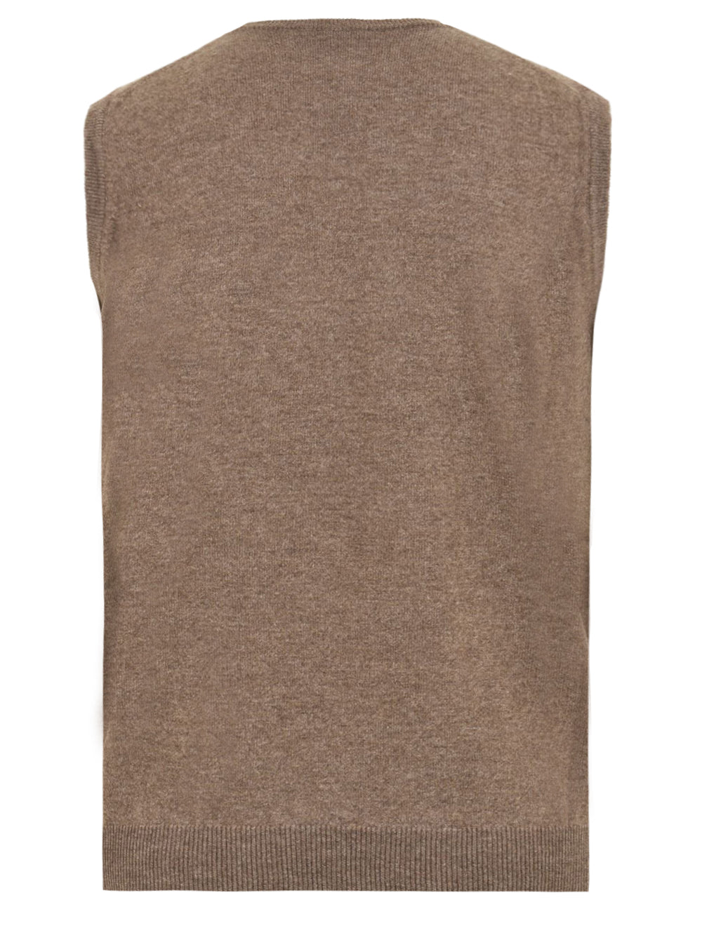 Maglione giromanica Lana Cashmere FILIPPO DE LAURENTIIS Uomo - Beige
