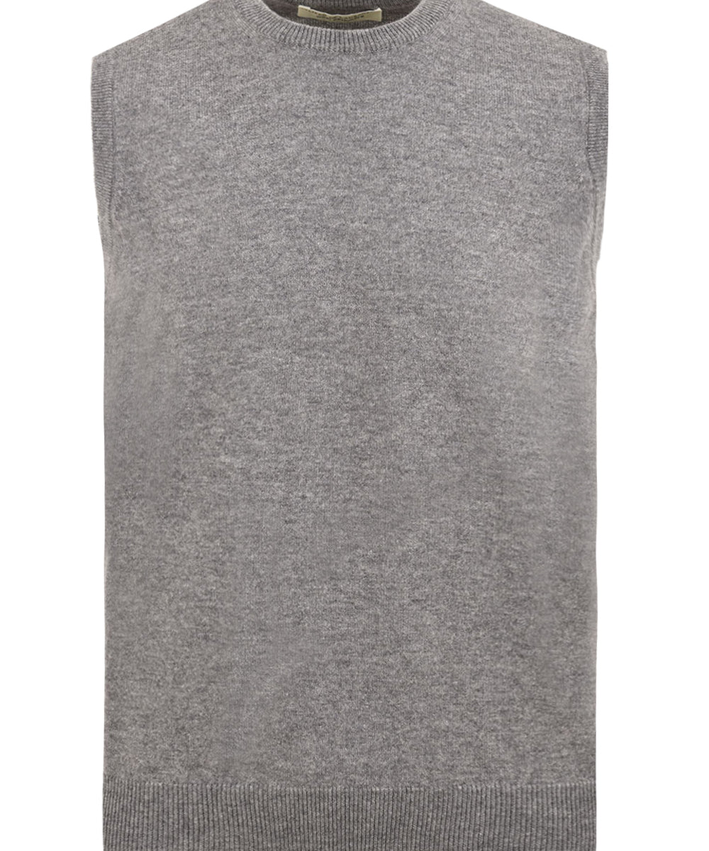 Maglione giromanica Lana Cashmere FILIPPO DE LAURENTIIS Uomo - Grigio