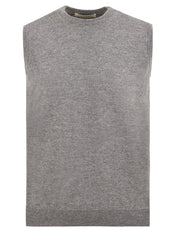 Maglione giromanica Lana Cashmere FILIPPO DE LAURENTIIS Uomo - Grigio