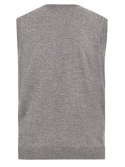 Maglione giromanica Lana Cashmere FILIPPO DE LAURENTIIS Uomo - Grigio
