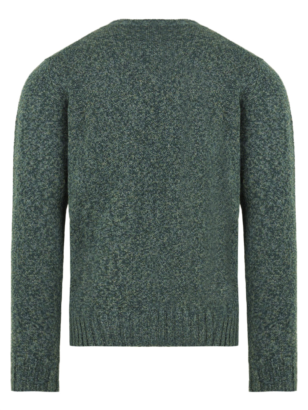 Maglione girocollo Merino extrafine FILIPPO DE LAURENTIIS Uomo - Verde