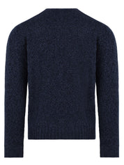 Maglione girocollo Merino extrafine FILIPPO DE LAURENTIIS Uomo - Blue