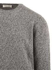 Maglione girocollo Merino extrafine FILIPPO DE LAURENTIIS Uomo - Grigio