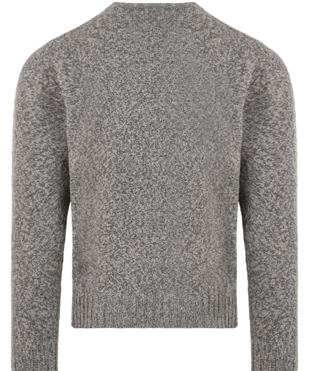 Maglione girocollo Merino extrafine FILIPPO DE LAURENTIIS Uomo - Grigio
