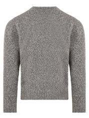Maglione girocollo Merino extrafine FILIPPO DE LAURENTIIS Uomo - Grigio