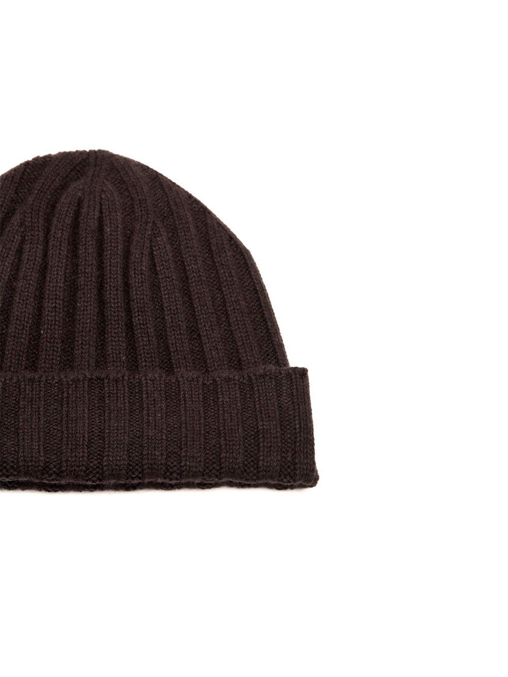 Cappello a coste Cashmere FILIPPO DE LAURENTIIS Uomo - Marrone