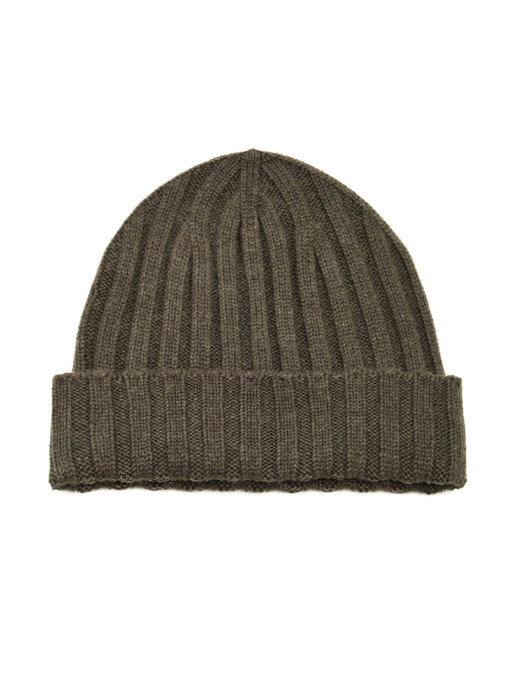 Cappello a coste Cashmere FILIPPO DE LAURENTIIS Uomo - Verde