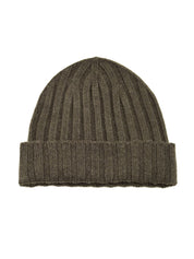 Cappello a coste Cashmere FILIPPO DE LAURENTIIS Uomo - Verde