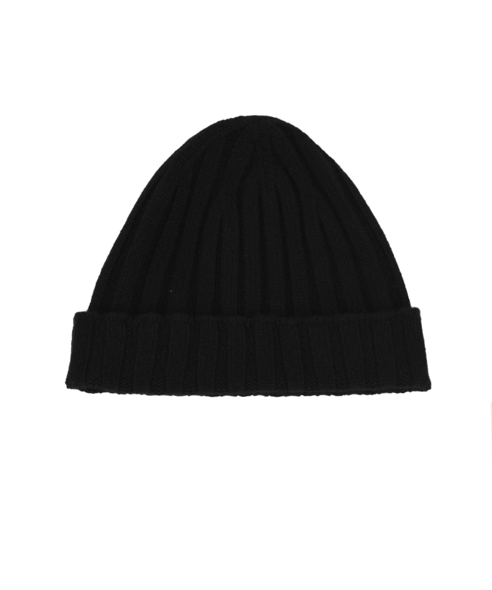Cappello Coste Cashmere FILIPPO DE LAURENTIIS Uomo - Nero