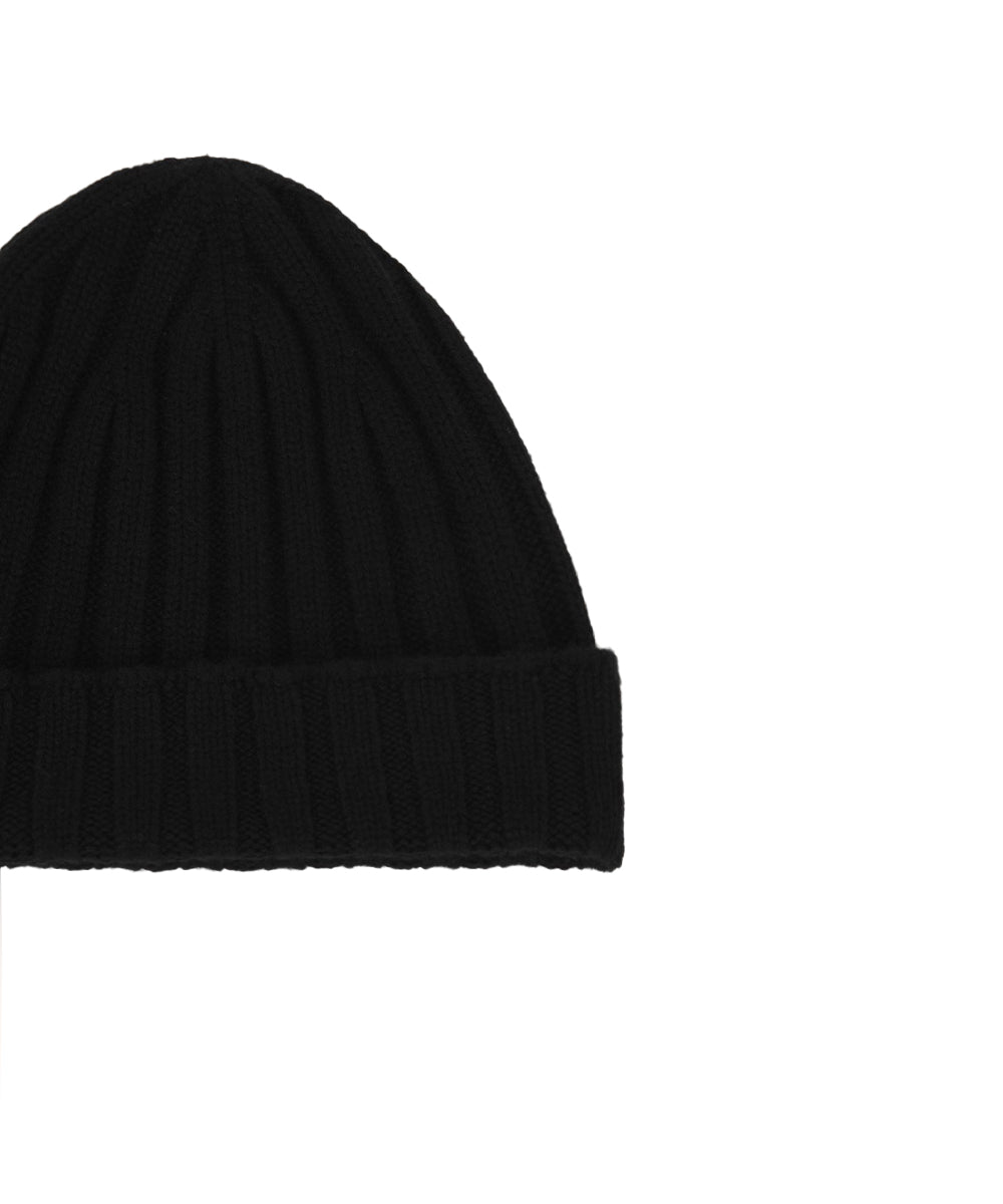 Cappello Coste Cashmere FILIPPO DE LAURENTIIS Uomo - Nero