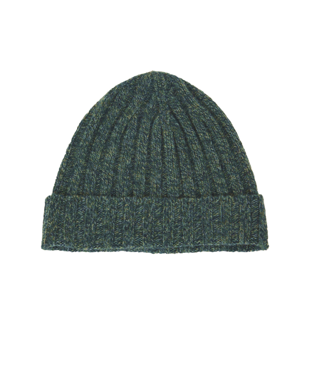 Cappello Cappello Coste Merino extrafine FILIPPO DE LAURENTIIS Uomo - Verde