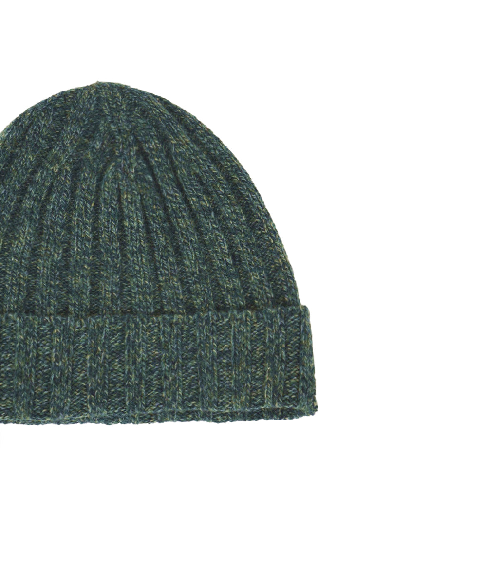 Cappello Cappello Coste Merino extrafine FILIPPO DE LAURENTIIS Uomo - Verde