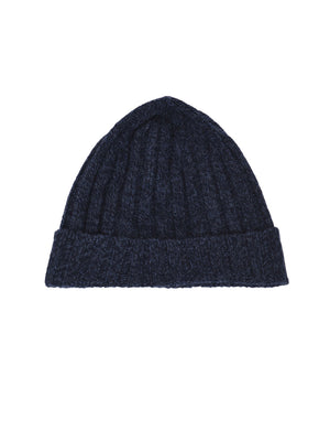 Cappello Coste Merino extrafine FILIPPO DE LAURENTIIS Uomo - Blue