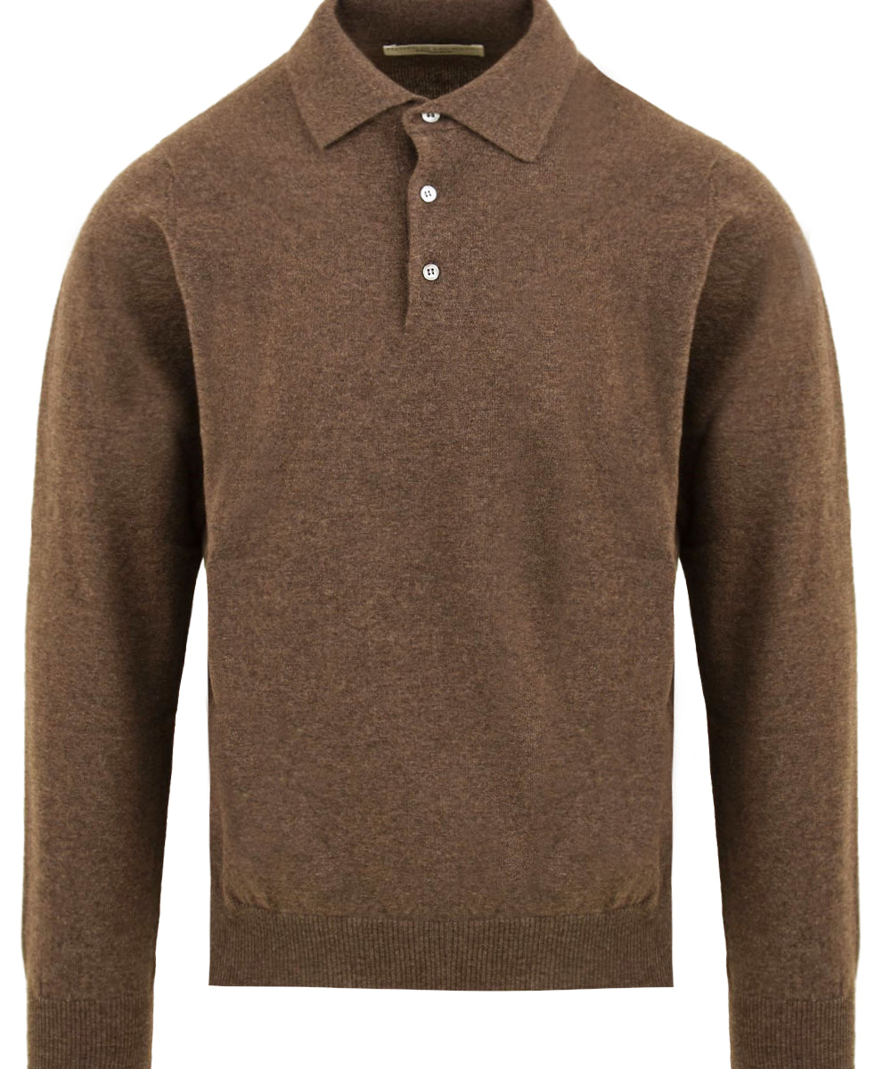 Polo Cashmere FILIPPO DE LAURENTIIS Uomo - Marrone
