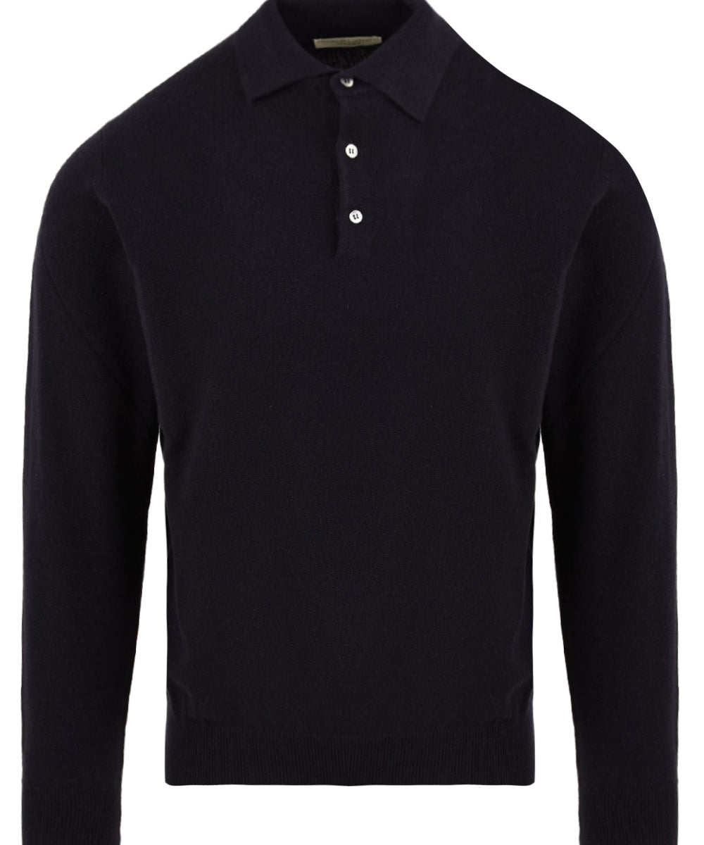 Polo Cashmere FILIPPO DE LAURENTIIS Uomo - Blue
