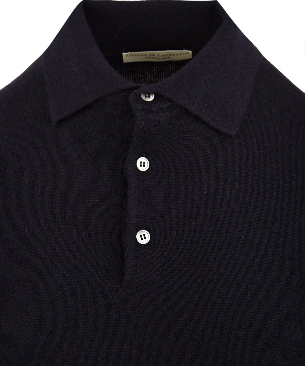 Polo Cashmere FILIPPO DE LAURENTIIS Uomo - Blue