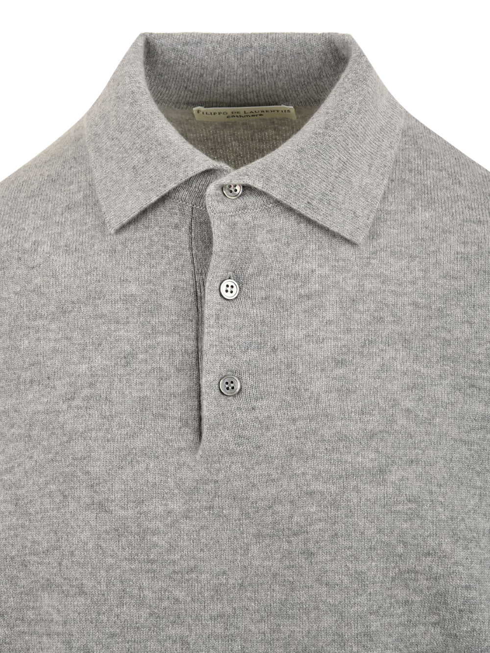 Polo Cashmere FILIPPO DE LAURENTIIS Uomo - Grigio