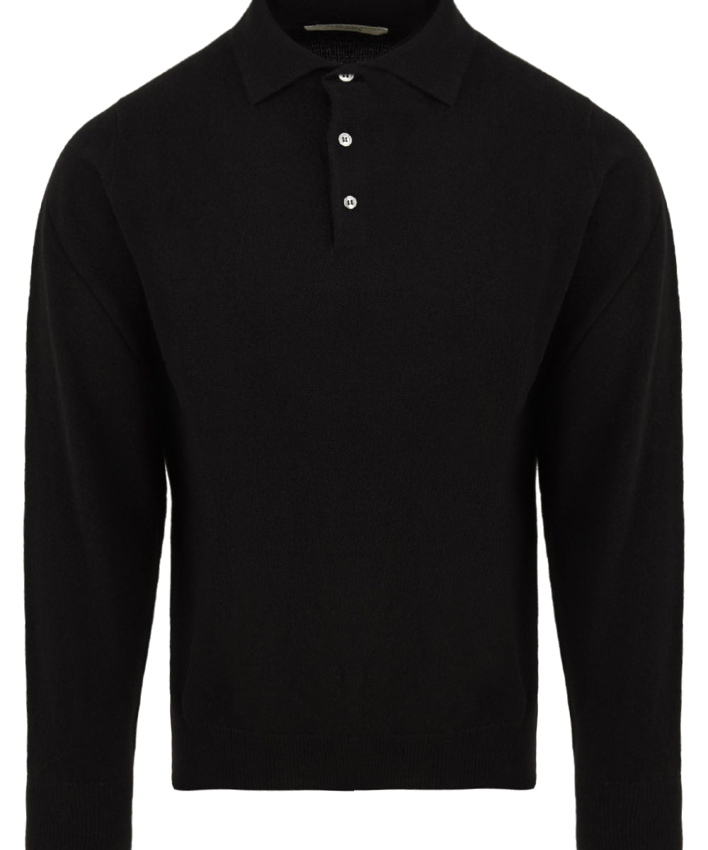 Polo Cashmere FILIPPO DE LAURENTIIS Uomo - Nero