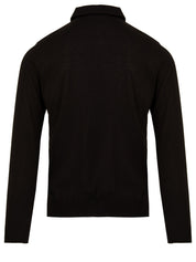 Polo Royal Merino FILIPPO DE LAURENTIIS Uomo - Nero