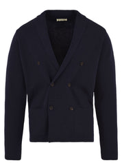 Cardigan doppiopetto FILIPPO DE LAURENTIIS Uomo - Blue