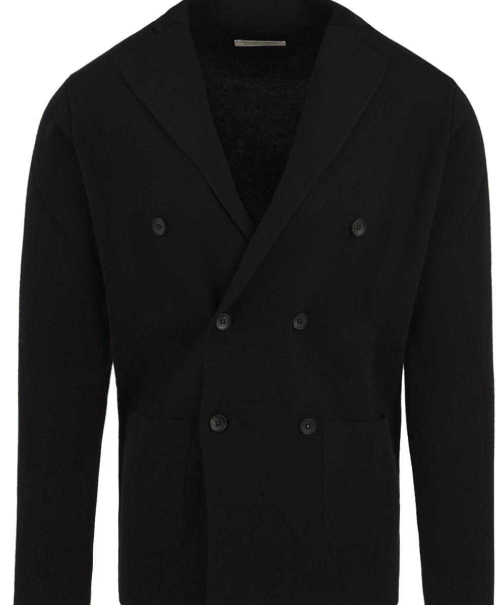 Cardigan doppiopetto FILIPPO DE LAURENTIIS Uomo - Nero