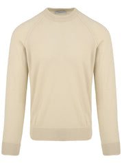 Maglione girocollo raglan Cashmere FILIPPO DE LAURENTIIS Uomo - Bianco