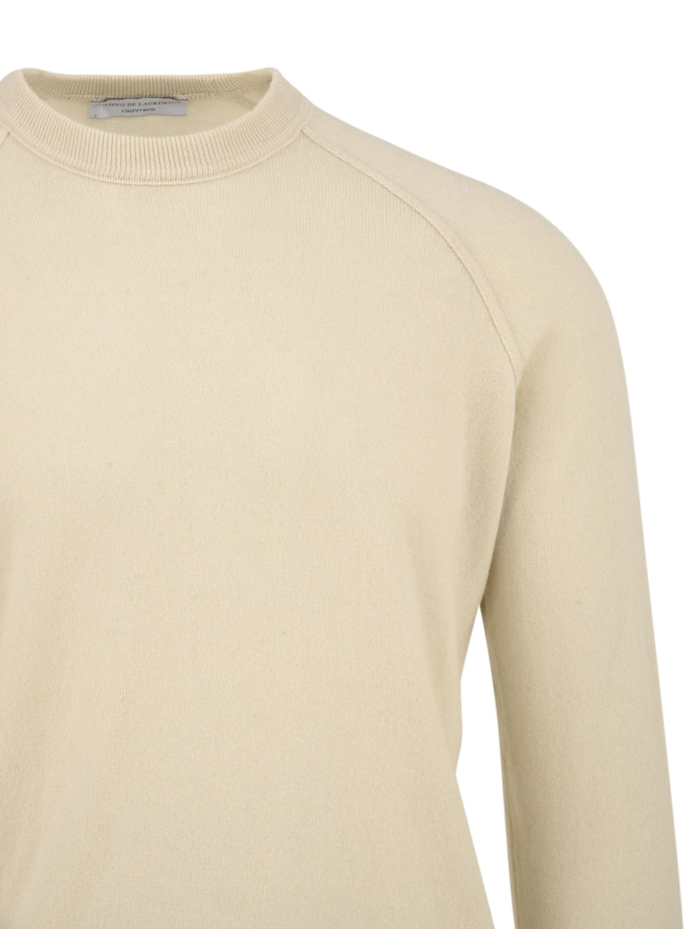 Maglione girocollo raglan Cashmere FILIPPO DE LAURENTIIS Uomo - Bianco